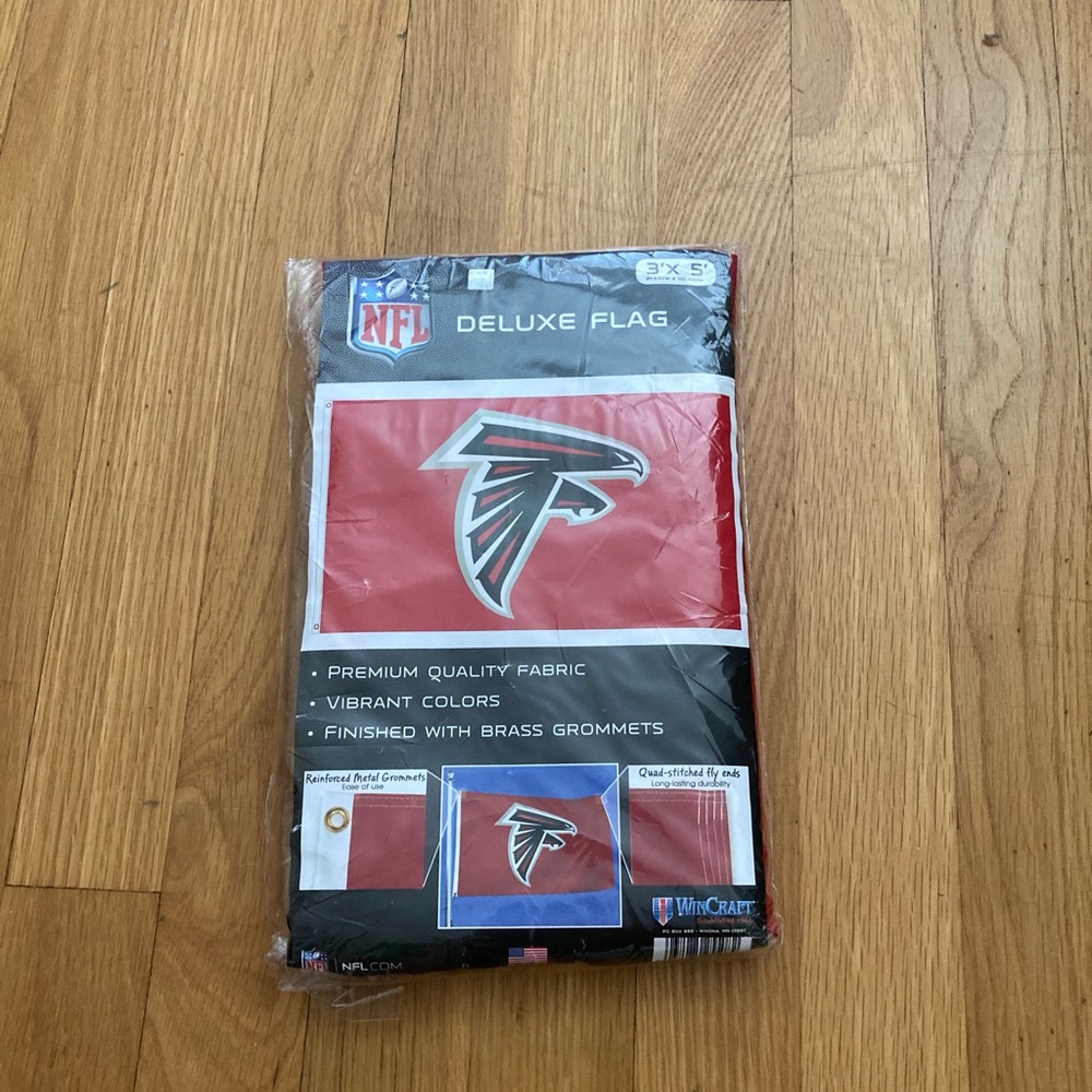Atlanta Falcons 3x5 Logo Flag
